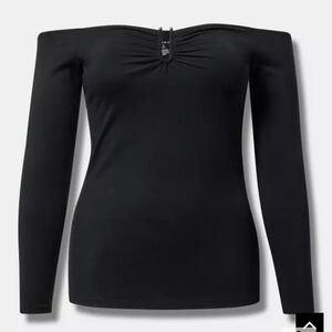 Torrid Foxy U-Bar Off-Shoulder Top